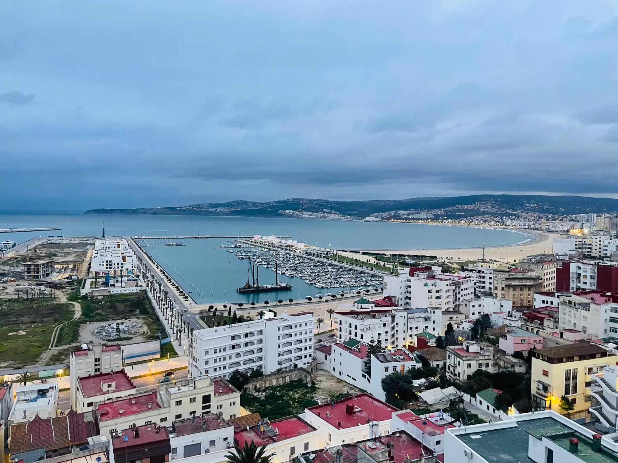 Au Coeur De Avec Vue Sur La Mer, Cosy Balcon, 2 Salles De Bain, Wifi, Ac, Iptv * 丹吉尔