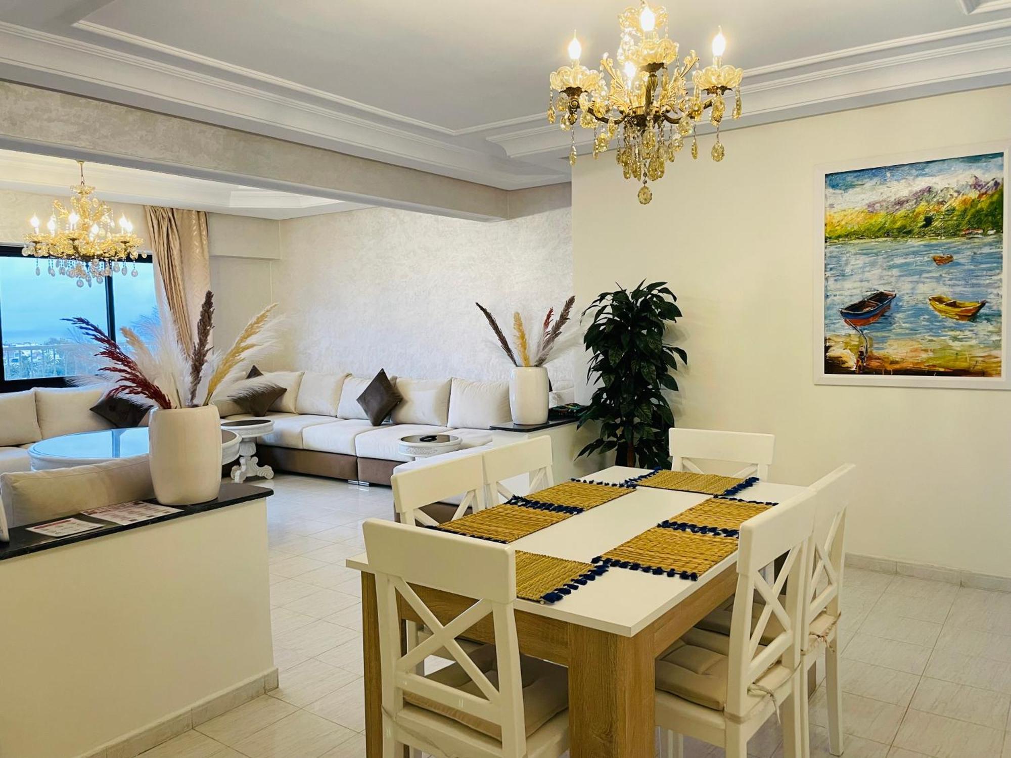 Au Coeur De Avec Vue Sur La Mer, Cosy Balcon, 2 Salles De Bain, Wifi, Ac, Iptv